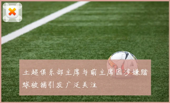 土超俱乐部主席与前主席因涉嫌赌球被捕引发广泛关注
